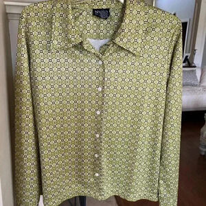 NY & Co.  Vintage long sleeve blouse